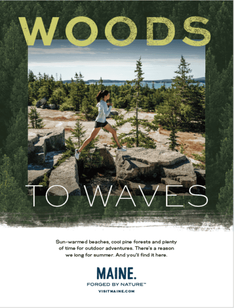 Summer Print Ad - Escape to Nature